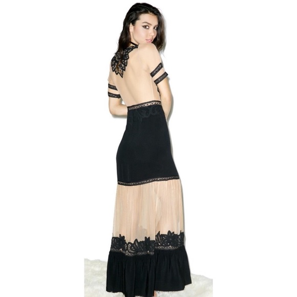 For Love & Lemons Carmine Maxi dress size XS - Picture 3 of 5